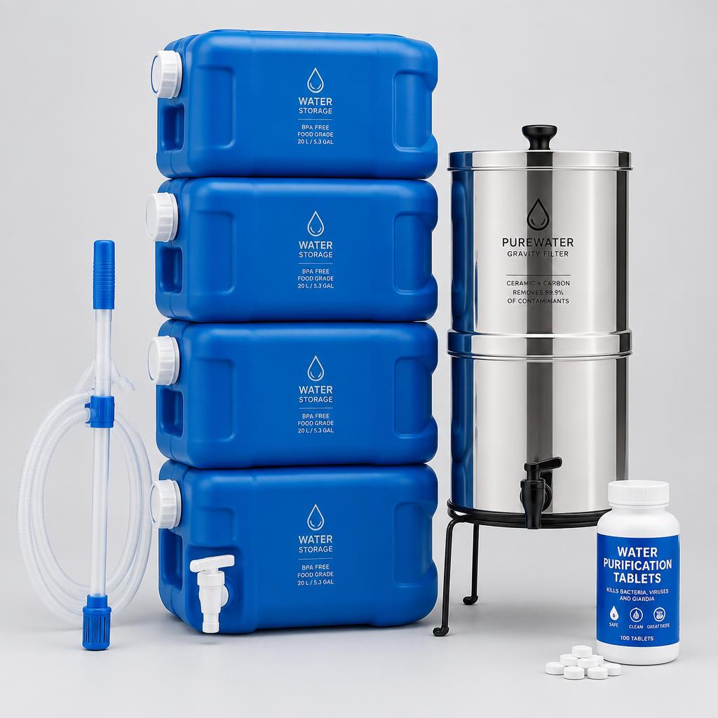 Emergency Water Storage Kit